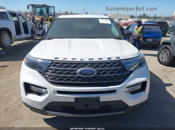 1FMSK7DH9RGA17830 2024 FORD EXPLORER White Widok zestawu wskaźników