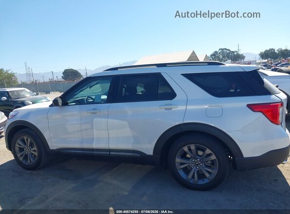 1FMSK7DH9RGA17830 2024 FORD EXPLORER White Widok wnętrza 360 stopni