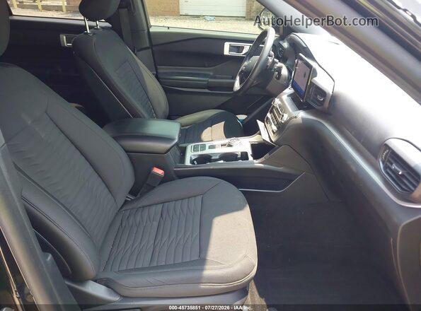 1FMSK7DHXLGA88431 2020 FORD EXPLORER Black წინა სალონის ხედი