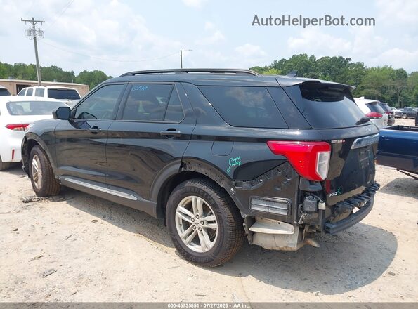 1FMSK7DHXLGA88431 2020 FORD EXPLORER Black უკანა მარცხენა