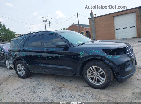 1FMSK7DHXLGA88431 2020 FORD EXPLORER Black უკანა სალონის ხედი