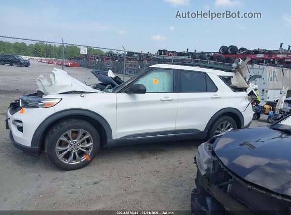1FMSK7DHXLGA88767 2020 FORD EXPLORER White სალონის 360-გრადუსიანი ხედი
