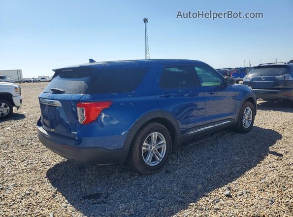 1FMSK7DHXLGC80044 2020 FORD EXPLORER Blue უკანა მარჯვენა