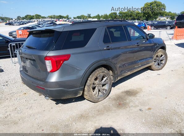 1FMSK7DHXMGA37593 2021 FORD EXPLORER Gray უკანა მარჯვენა