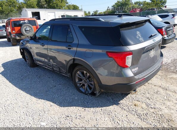 1FMSK7DHXMGA37593 2021 FORD EXPLORER Gray უკანა მარცხენა