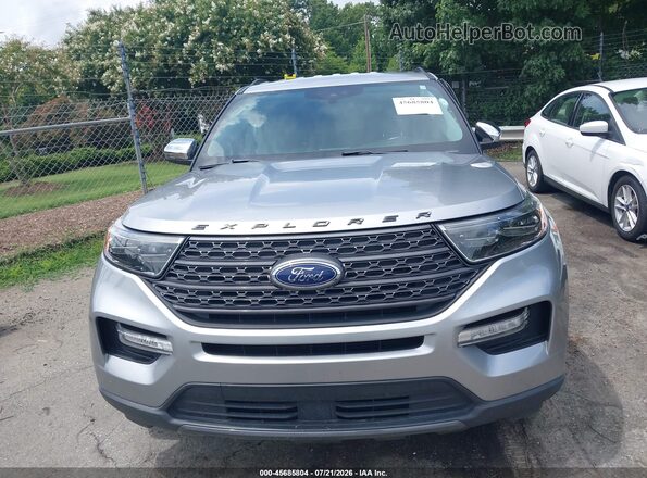 1FMSK7DHXMGA67340 2021 FORD EXPLORER Silver Widok zestawu wskaźników