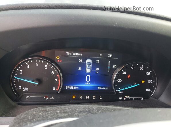 1FMSK7DHXNGA18849 2022 FORD EXPLORER Black Widok zestawu wskaźników