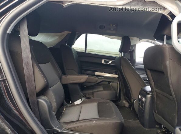 1FMSK7DHXNGA18849 2022 FORD EXPLORER Black Widok wnętrza z tyłu