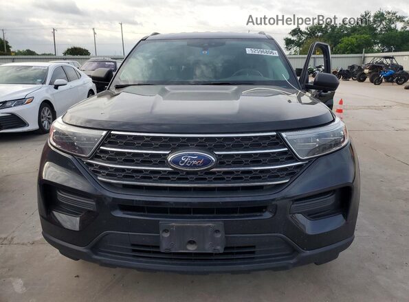1FMSK7DHXNGA18849 2022 FORD EXPLORER Black Widok z przodu