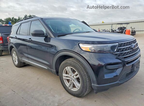 1FMSK7DHXNGA18849 2022 FORD EXPLORER Black Przód prawy