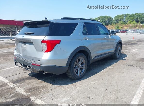 1FMSK7DHXNGC41070 2022 FORD EXPLORER Silver Trasero derecho