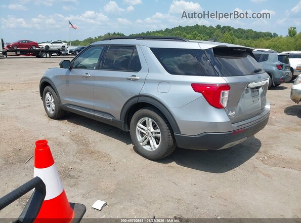 1FMSK7DHXPGA05537 2023 FORD EXPLORER Silver Rear left