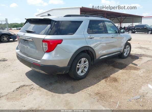 1FMSK7DHXPGA05537 2023 FORD EXPLORER Silver Rear right