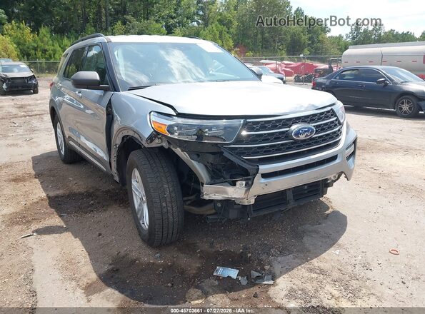 1FMSK7DHXPGA05537 2023 FORD EXPLORER Silver Front view