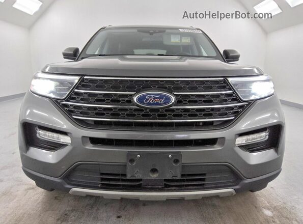1FMSK7DHXPGA86913 2023 FORD EXPLORER Gray Vista frontal