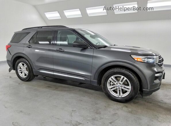 1FMSK7DHXPGA86913 2023 FORD EXPLORER Gray Delantero derecho