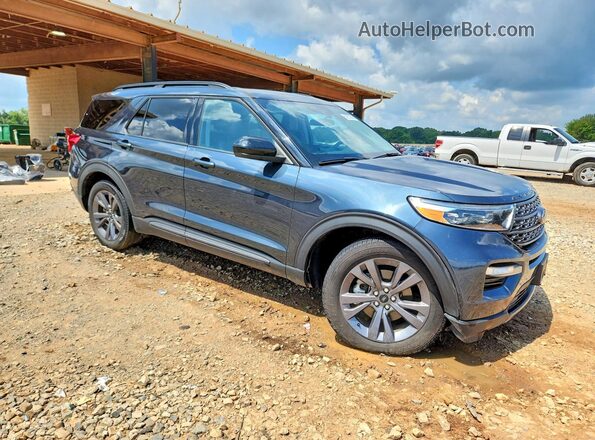 1FMSK7DHXRGA18632 2024 FORD EXPLORER Blue Առջևի աջ