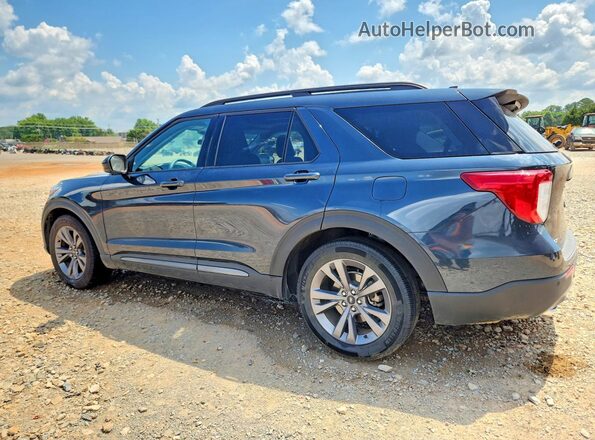 1FMSK7DHXRGA18632 2024 FORD EXPLORER Blue Հետևի ձախ