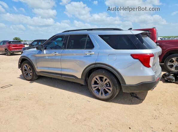1FMSK7DHXRGA45314 2024 FORD EXPLORER Silver Rear left