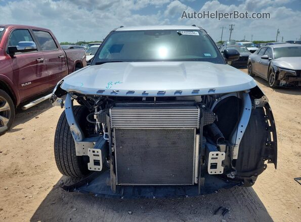 1FMSK7DHXRGA45314 2024 FORD EXPLORER Silver Front view