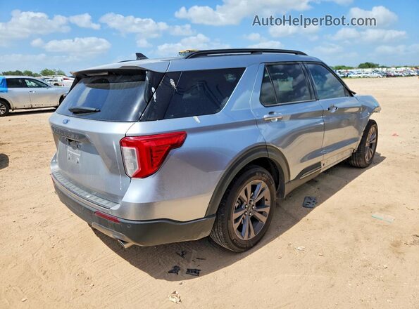 1FMSK7DHXRGA45314 2024 FORD EXPLORER Silver Rear right