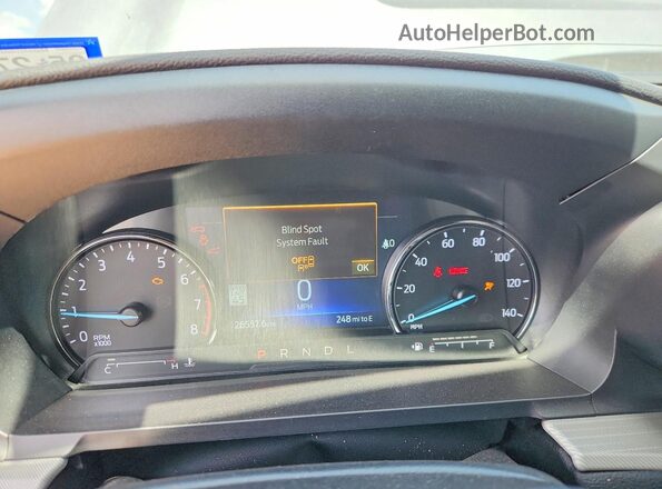 1FMSK7DHXRGA45314 2024 FORD EXPLORER Silver Instrument cluster view