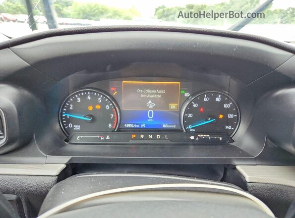 1FMSK7DHXRGA90348 2024 FORD EXPLORER Silver Вид щитка приладів