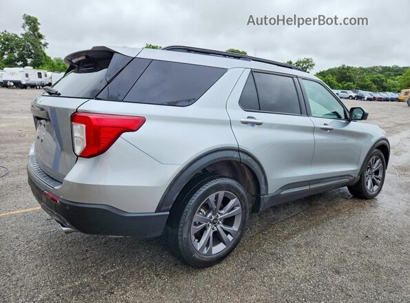 1FMSK7DHXRGA90348 2024 FORD EXPLORER Silver Задня права чверть