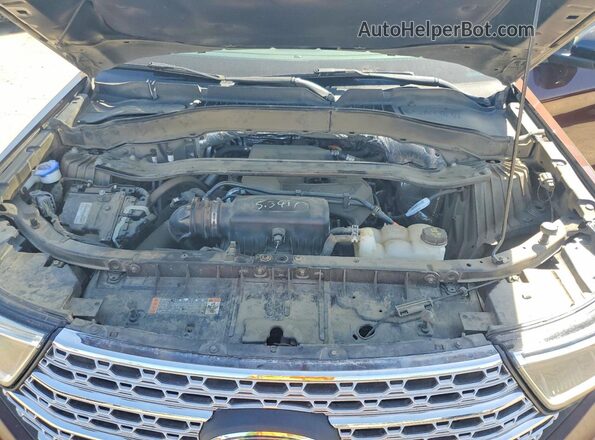 1FMSK7FH0LGA63566 2020 FORD EXPLORER Бордовый Вид подкапотного пространства