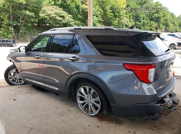 1FMSK7FH0MGA87982 2021 FORD EXPLORER Gray Tył lewy
