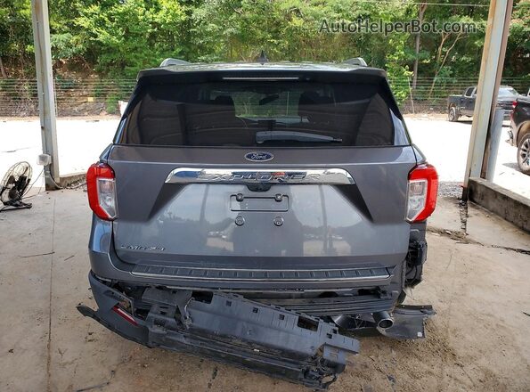 1FMSK7FH0MGA87982 2021 FORD EXPLORER Gray Widok z tyłu