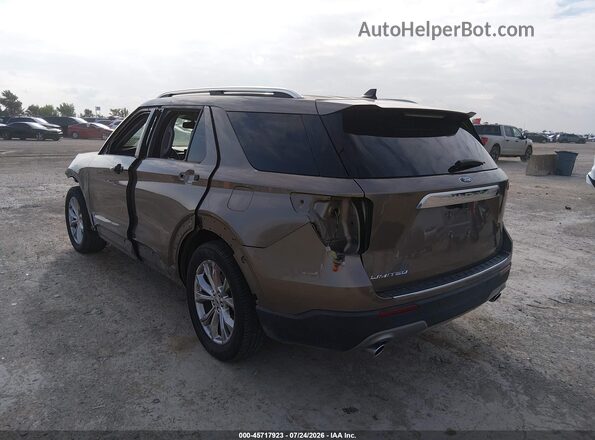 1FMSK7FH0MGB34203 2021 FORD EXPLORER Brown 