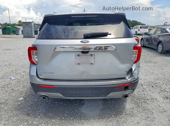 1FMSK7FH1LGA05160 2020 FORD EXPLORER Silver Rear view