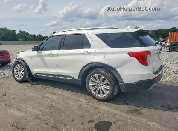 1FMSK7FH1LGB09552 2020 FORD EXPLORER White Tył lewy