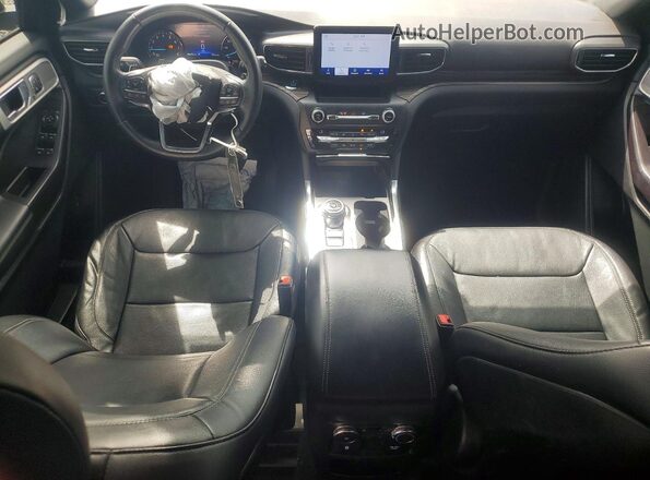 1FMSK7FH1LGB09552 2020 FORD EXPLORER White Widok deski rozdzielczej