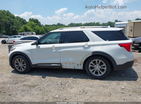1FMSK7FH1LGB95123 2020 FORD EXPLORER White Widok wnętrza 360 stopni