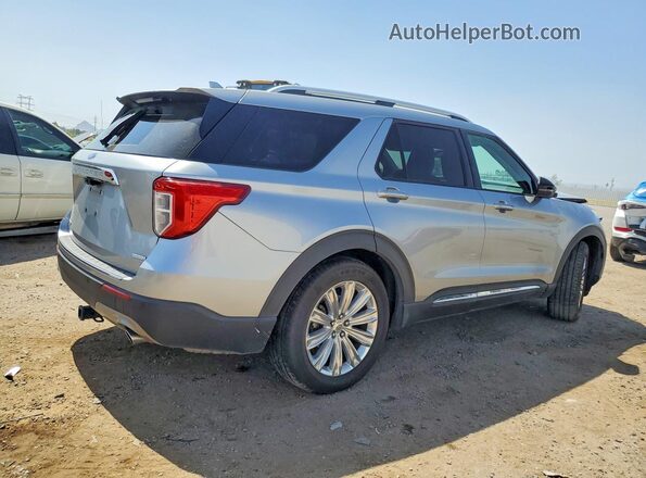1FMSK7FH1LGC81869 2020 FORD EXPLORER Серебряный Задняя правая четверть