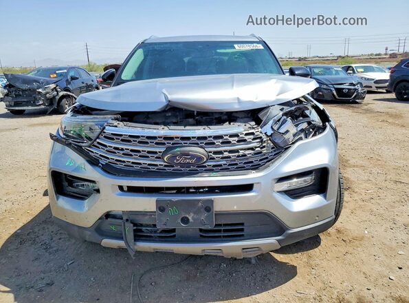 1FMSK7FH1LGC81869 2020 FORD EXPLORER Серебряный Вид спереди