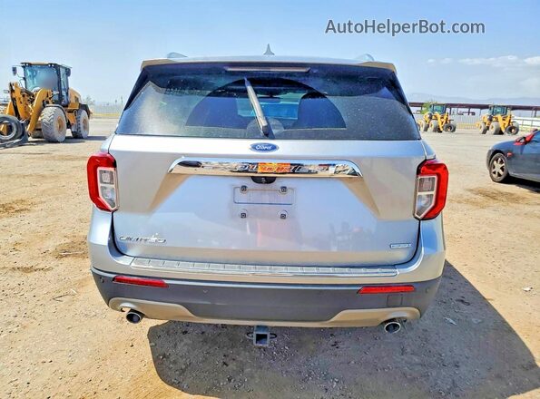 1FMSK7FH1LGC81869 2020 FORD EXPLORER Серебряный Вид сзади