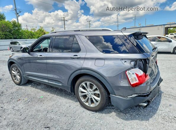 1FMSK7FH1NGA32796 2022 FORD EXPLORER Серый Задняя левая четверть