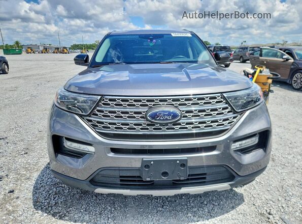 1FMSK7FH1NGA32796 2022 FORD EXPLORER Серый Вид спереди