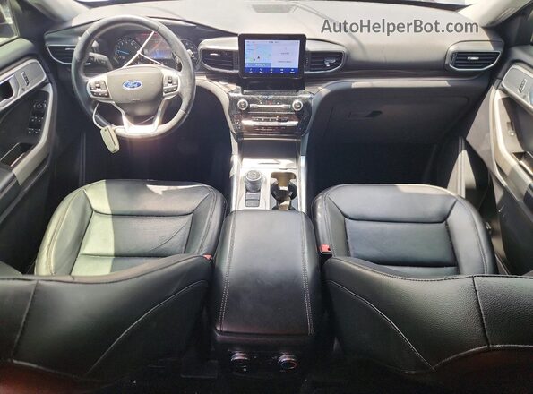 1FMSK7FH1NGA32796 2022 FORD EXPLORER Серый Вид панели приборов