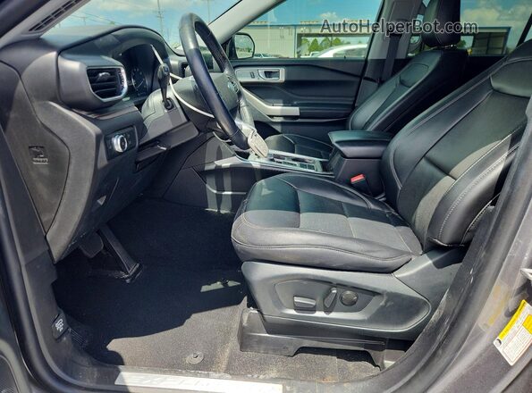 1FMSK7FH1NGA32796 2022 FORD EXPLORER Серый Вид салона спереди