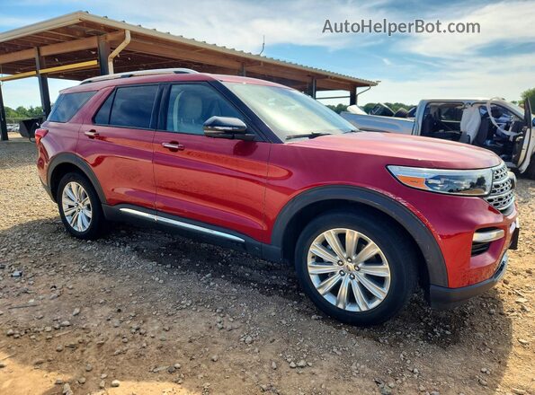 1FMSK7FH2LGB25842 2020 FORD EXPLORER Red Առջևի աջ