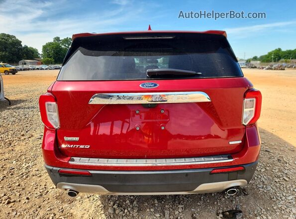 1FMSK7FH2LGB25842 2020 FORD EXPLORER Red Հետևի տեսք