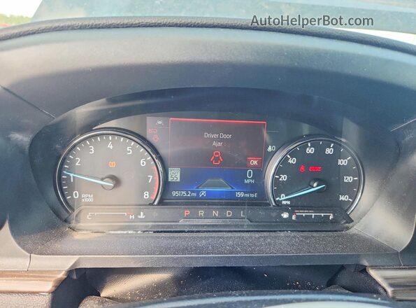 1FMSK7FH2MGA88096 2021 FORD EXPLORER Черный Вид щитка приборов