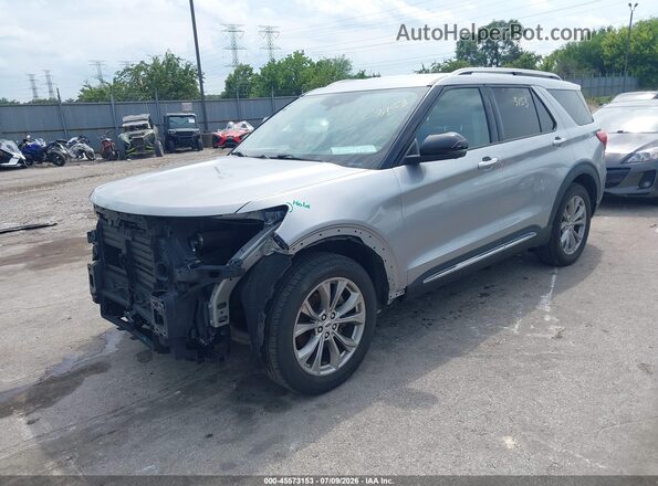1FMSK7FH2MGB50547 2021 FORD EXPLORER Silver Front left
