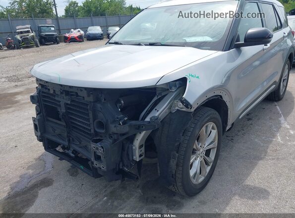 1FMSK7FH2MGB50547 2021 FORD EXPLORER Silver Front view