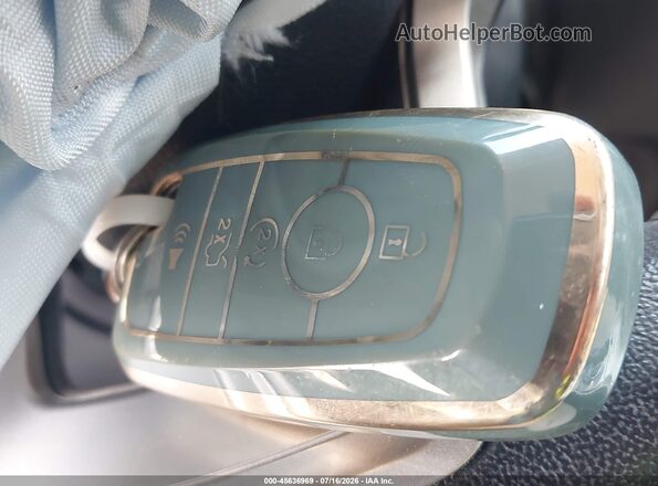 1FMSK7FH2NGC28939 2022 FORD EXPLORER Blue Вид панелі приладів