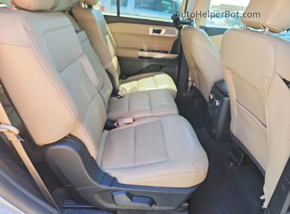 1FMSK7FH2PGB63366 2023 FORD EXPLORER White Rear seats view